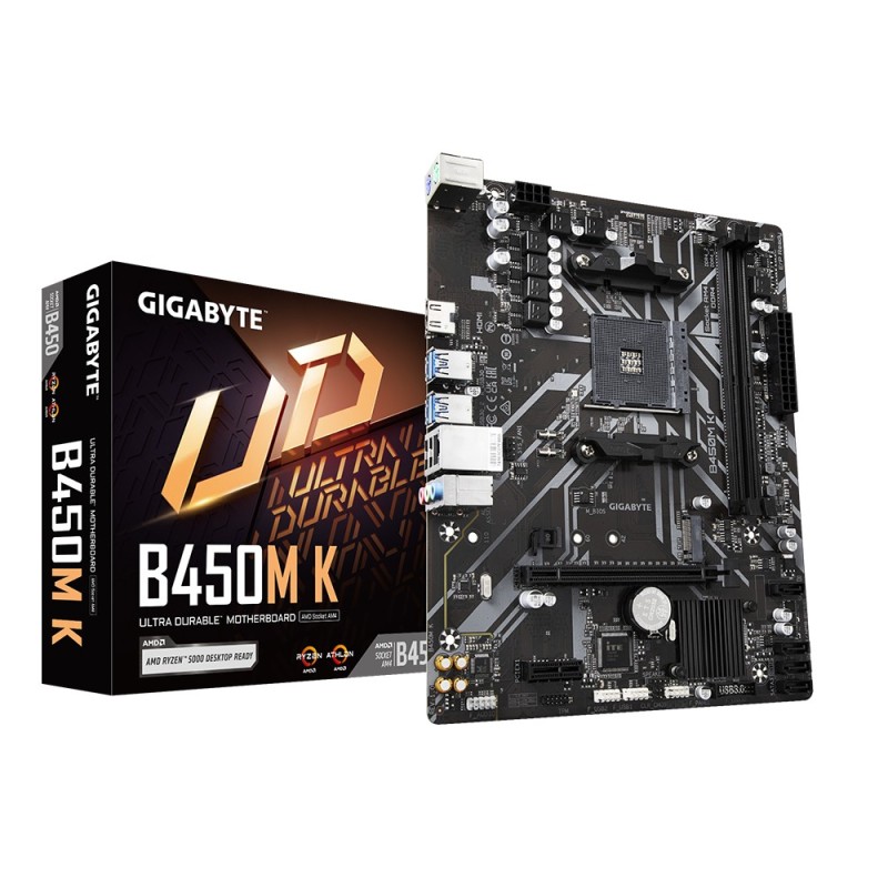 B450M K - 1.0 - Motherboard - micro ATX - Socket AM4 - AMD B450 Chipsatz - US...